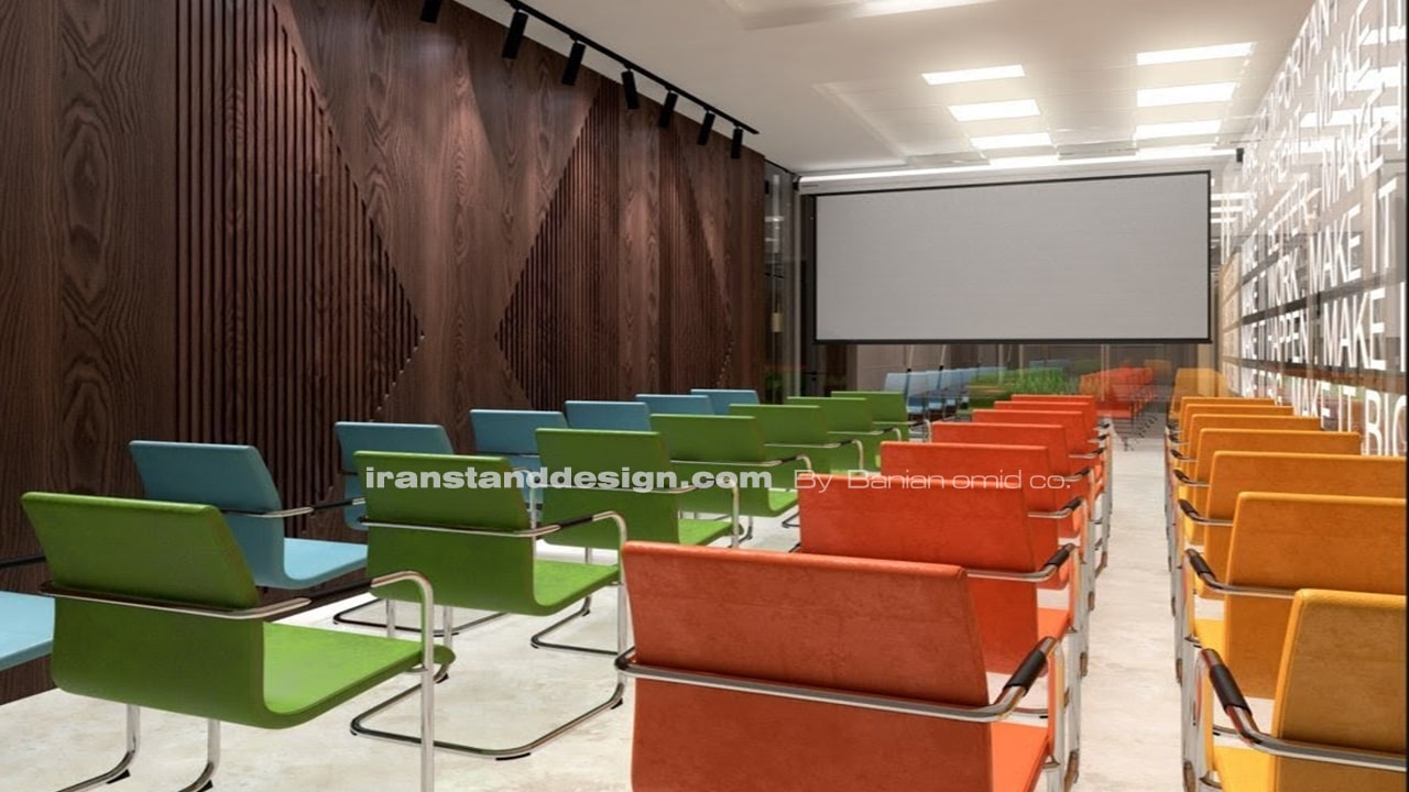 Interior Design of Banian Omid Nations Hall