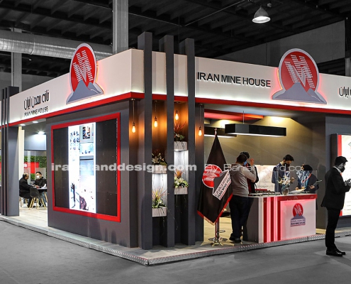 Iran Mine House Exhibition Booth Construction